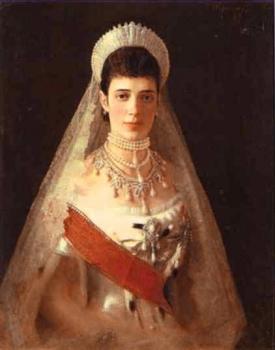 Ivan Nikolaevich Kramskoy : Portrait of the Empress Maria Feodorovna